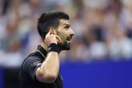Novak Djokovic at the 2025 US Open - Day 10 - Source: Getty